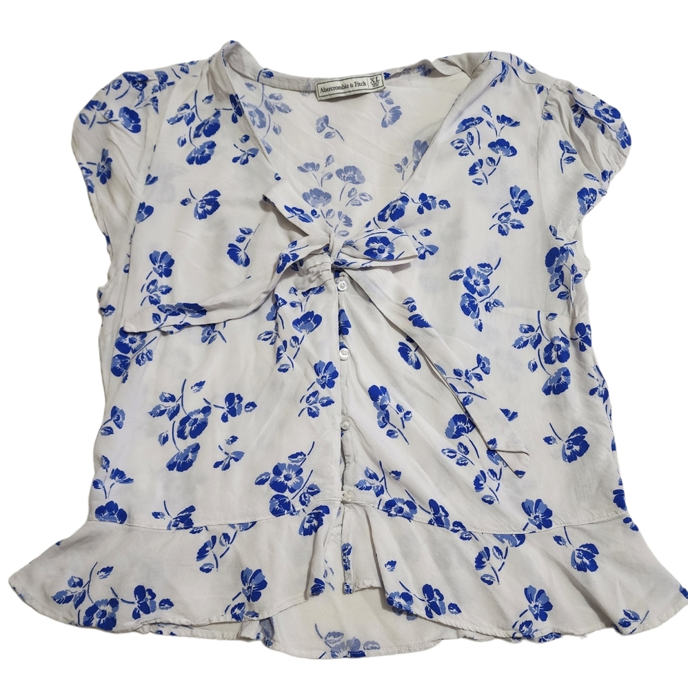Abercrombie & Fitch Floral Top, Size XL
